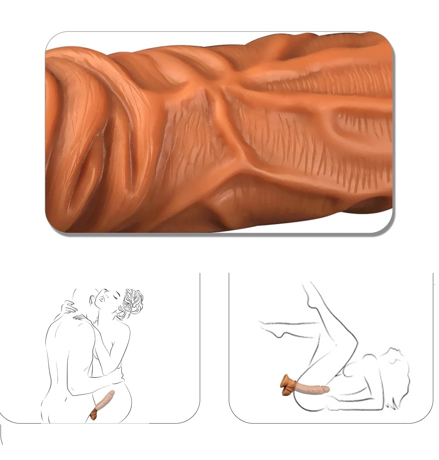 Reusable Penis Sleeve Enlarger Extender with Ball Loop Cock Ring Condom Sex Toys for Men Couples
