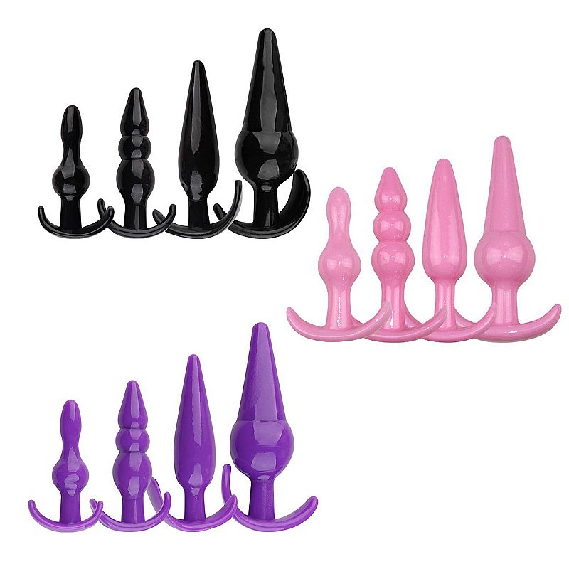 Anal Butt Plug Prostate Massager Set Kit Sex Toys for Men Women LGBTQ Couples Gay