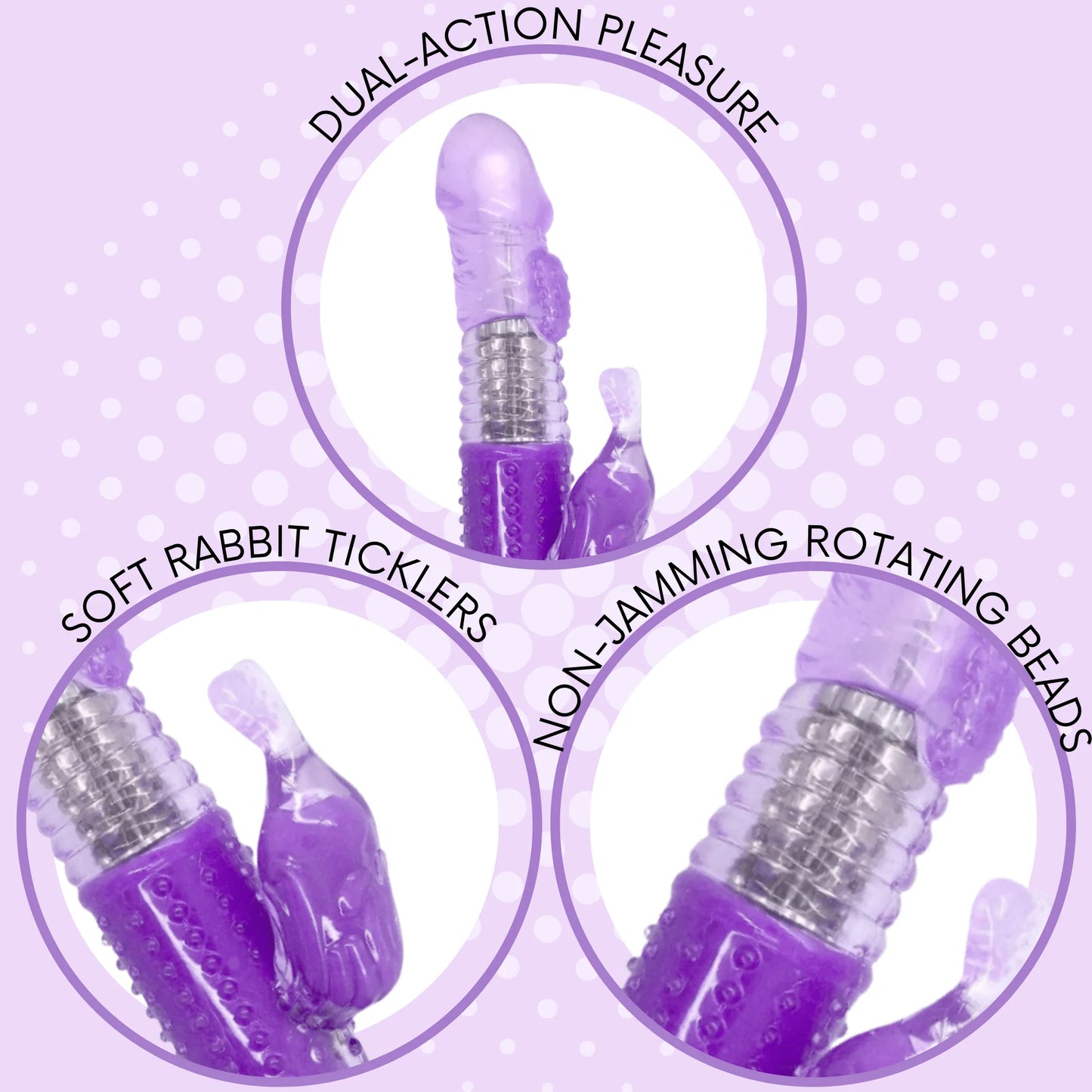 Pussy Vagina Rabbit G-Spot Vibrator Anal Butt Plug Sex Toys for Men Women Couples LGBTQ Gay Masturbator