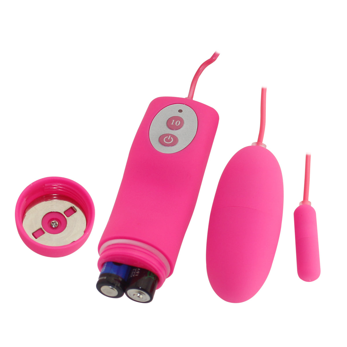 Vibrating Dual Egg Bullet Anal Butt Plug Sex Toy for Men Women Couple Masturbator Massager