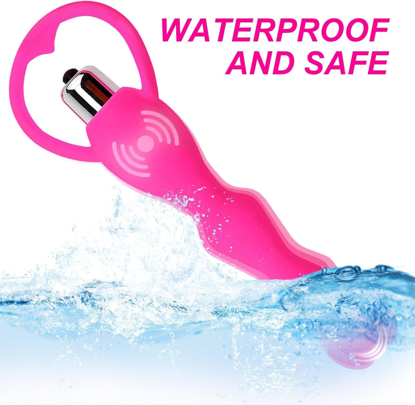 Vibrating Anal Butt Plug Beads Prostate Massager Sex Toys for Men Woman Couples LGBTQ Gay