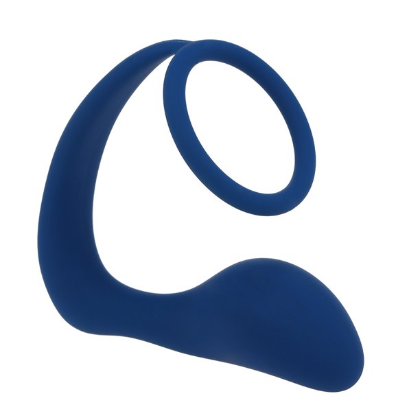 Penis Cock Ring & Anal Butt Plug Prostate Massager Sex Toys for Men Women Couples LGBTQ Gay