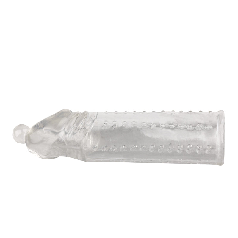 Reusable Penis Sleeve 4.5cm Extra Extender Enlarger Condom Ejaculation Aid Sex Toys for Men Couples
