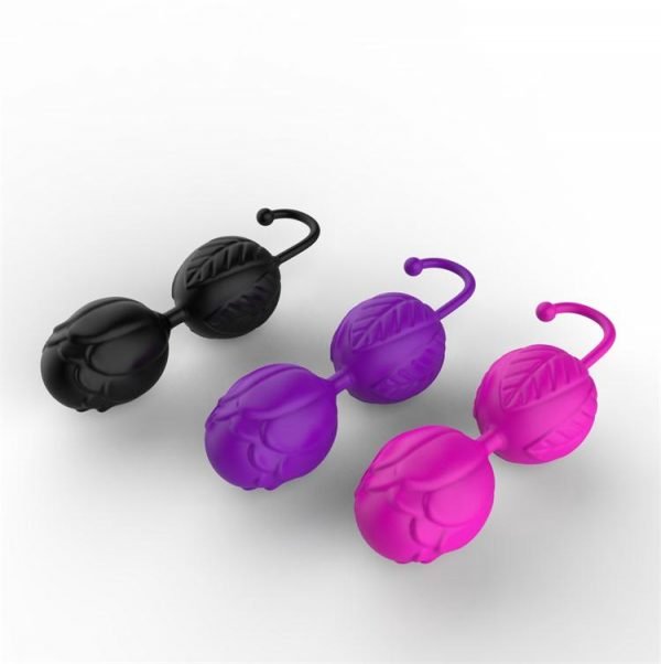 Ben Wa Kegel Balls Pelvic Exerciser Silicone Vaginal Muscle Tightening Exerciser Sex Toys for Women Couples