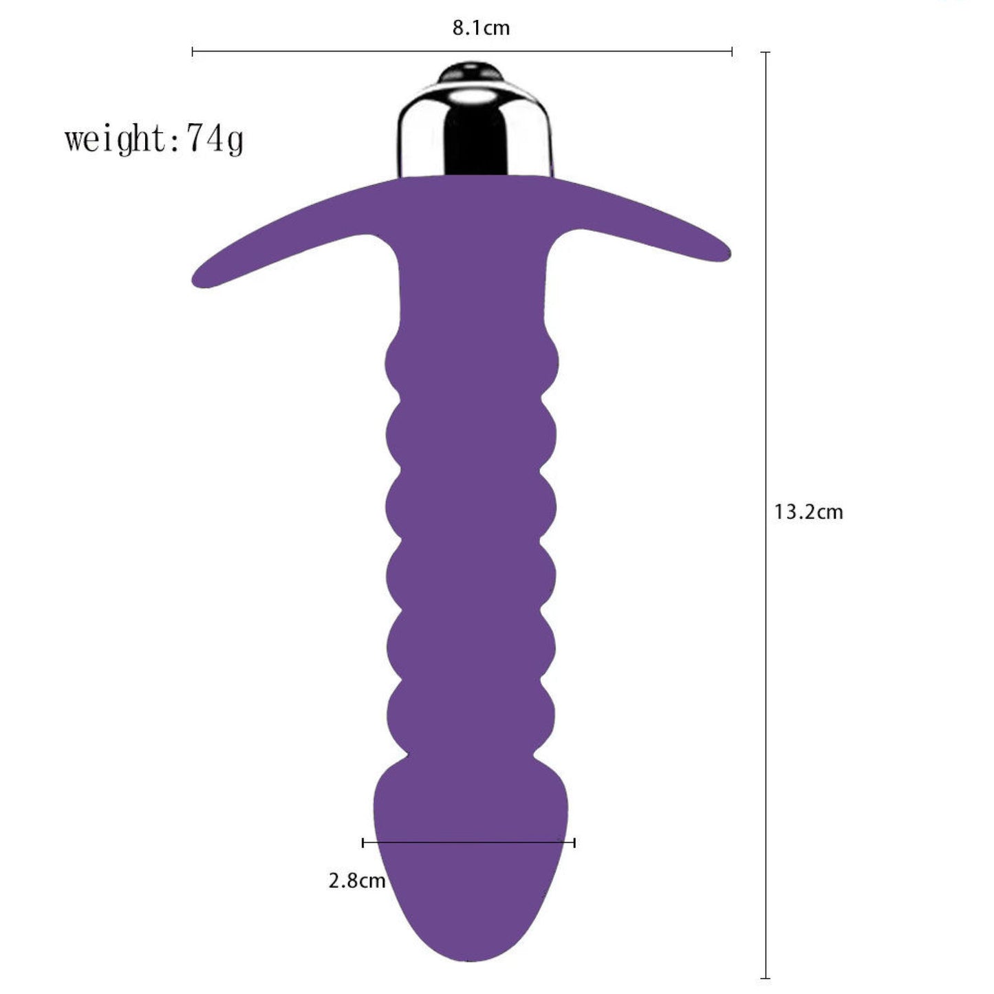 Vibrating Anal Butt Plug Prostate Massager Sex Toys for Men Woman Couples LGBTQ Gay