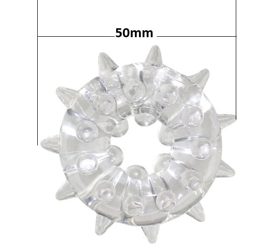 Penis Cock Ring Enlarger Sleeve Erection Enhancer Delay Ejaculation Male Sex Toys for Men Couples