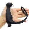 Vibrating Penis Cock Ring & Anal Butt Plug Prostate Massager Sex Toys for Men Woman Couples LGBTQ Gay