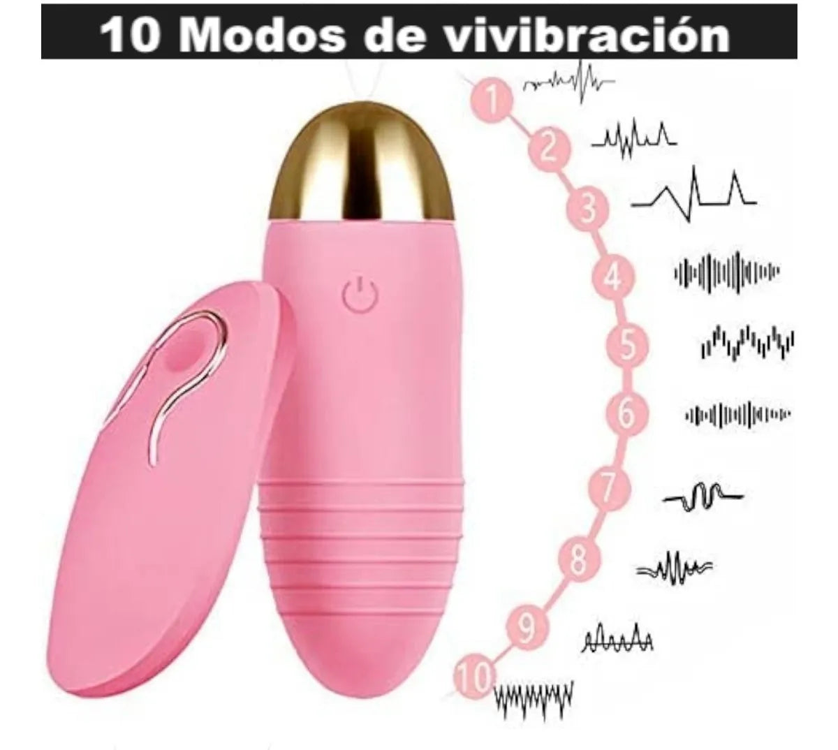 Wireless Remote-Control Vibrating Egg Bullet Vibrator Sex Toy for Men Women Couple Masturbator Massager