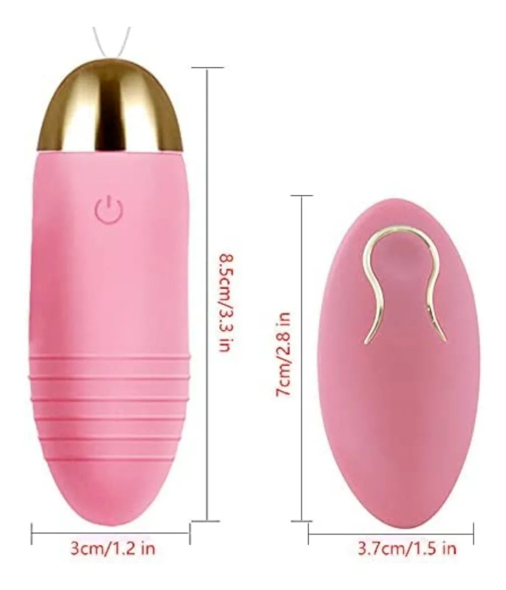Wireless Remote-Control Vibrating Egg Bullet Vibrator Sex Toy for Men Women Couple Masturbator Massager