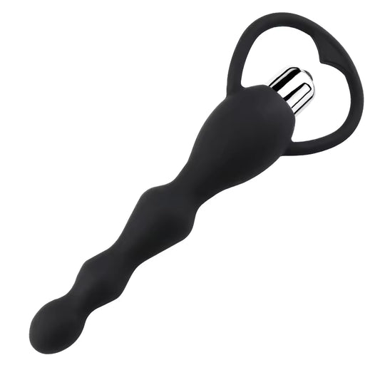 Vibrating Anal Butt Plug Beads Prostate Massager Sex Toys for Men Woman Couples LGBTQ Gay