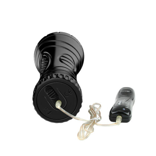 Vibrating Masturbator Cup Penis Flesh Light Sleeve Stroker Sex Toys for Men Remote Control