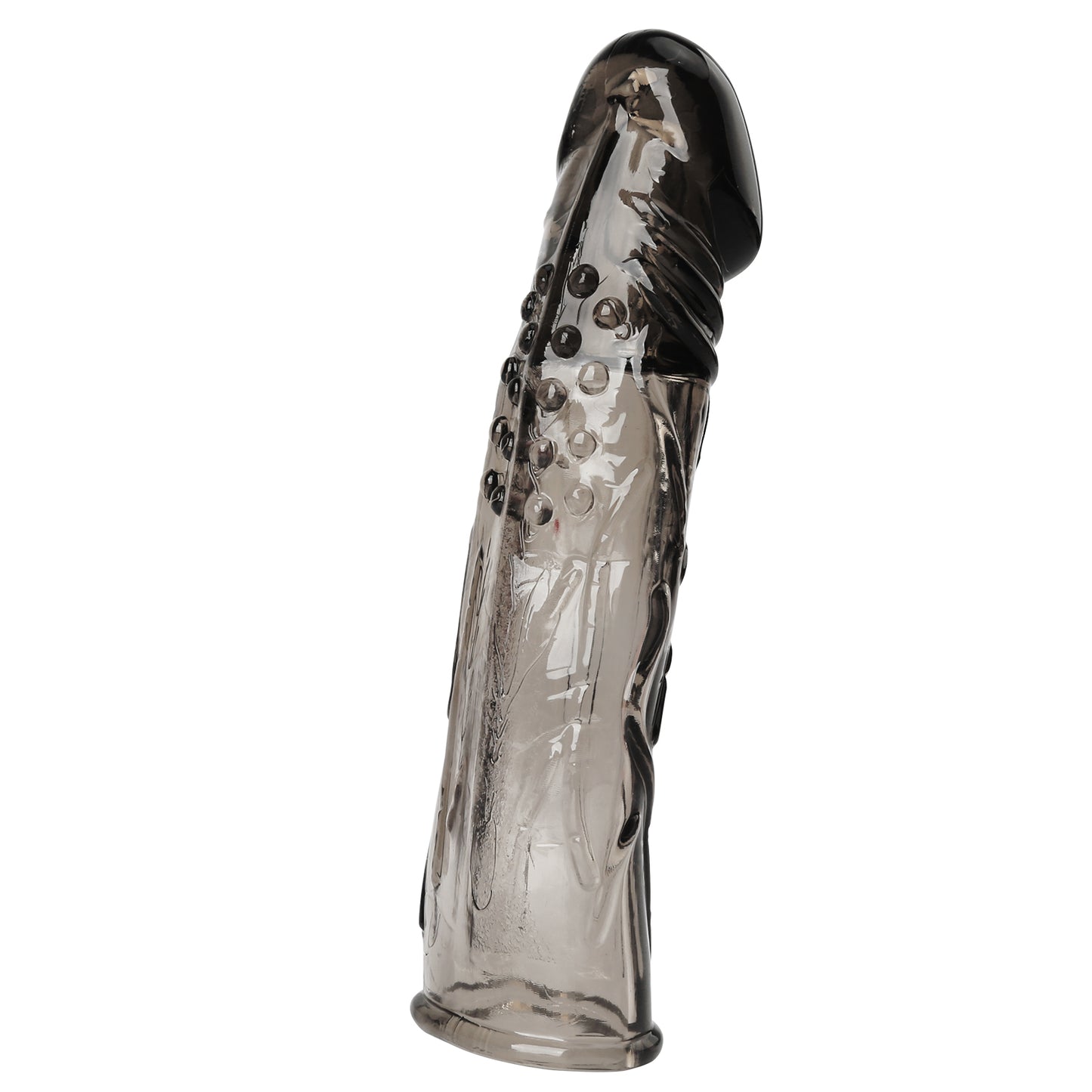 BIG MAN 7" Reusable Penis Sleeve Extender Enlarger Sex Toys for Men CouplesCondom Ejaculation Aid