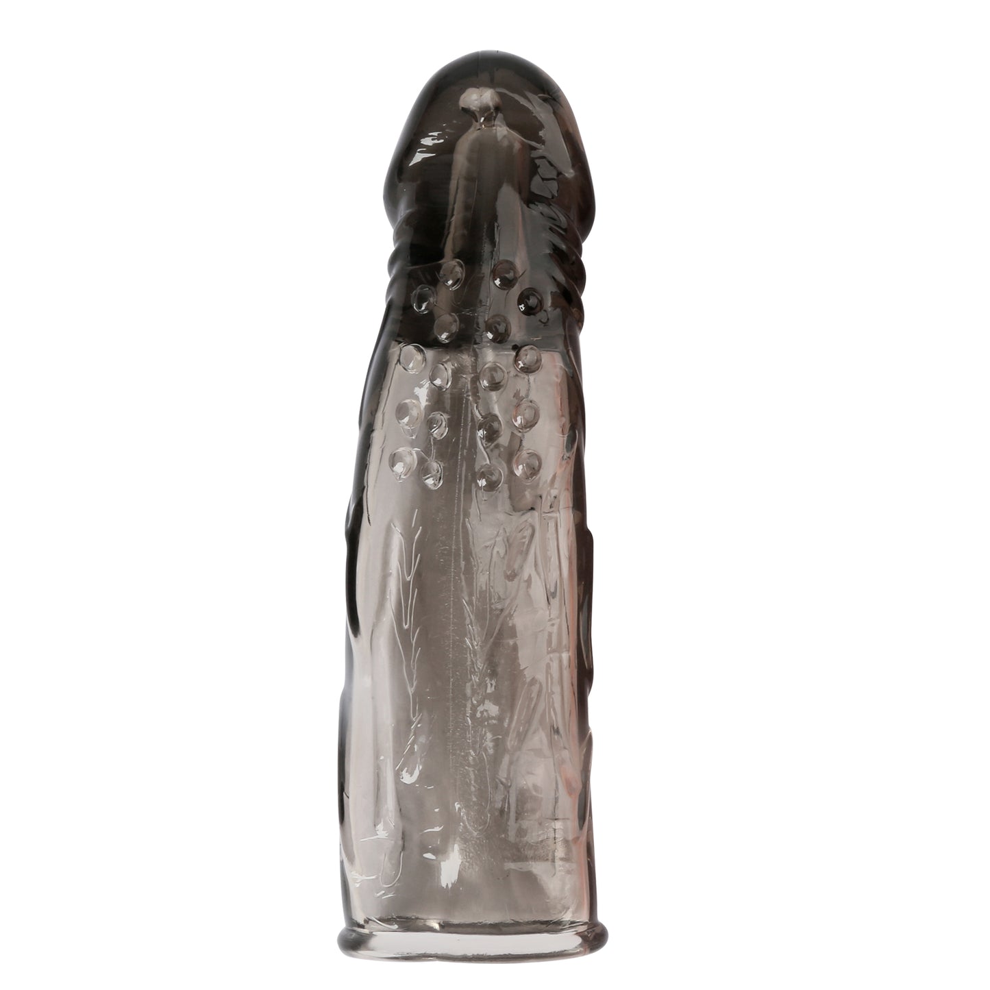 BIG MAN 7" Reusable Penis Sleeve Extender Enlarger Sex Toys for Men CouplesCondom Ejaculation Aid