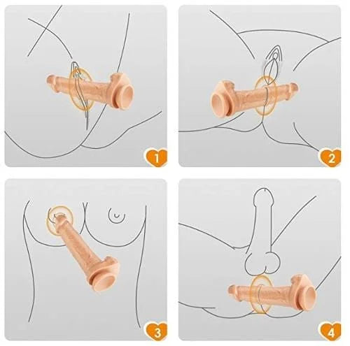 8" Realistic Dildo Suction Cup Thick Veiny Dong Giant Cock With Ball Sex Toys For Men Women Couples