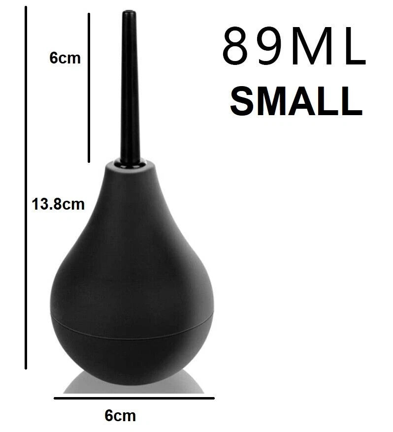 89ml Enema Anal Butt Vagina Bulb Douche Irrigation Colonic Cleaner Rectal Syringe for Men Women