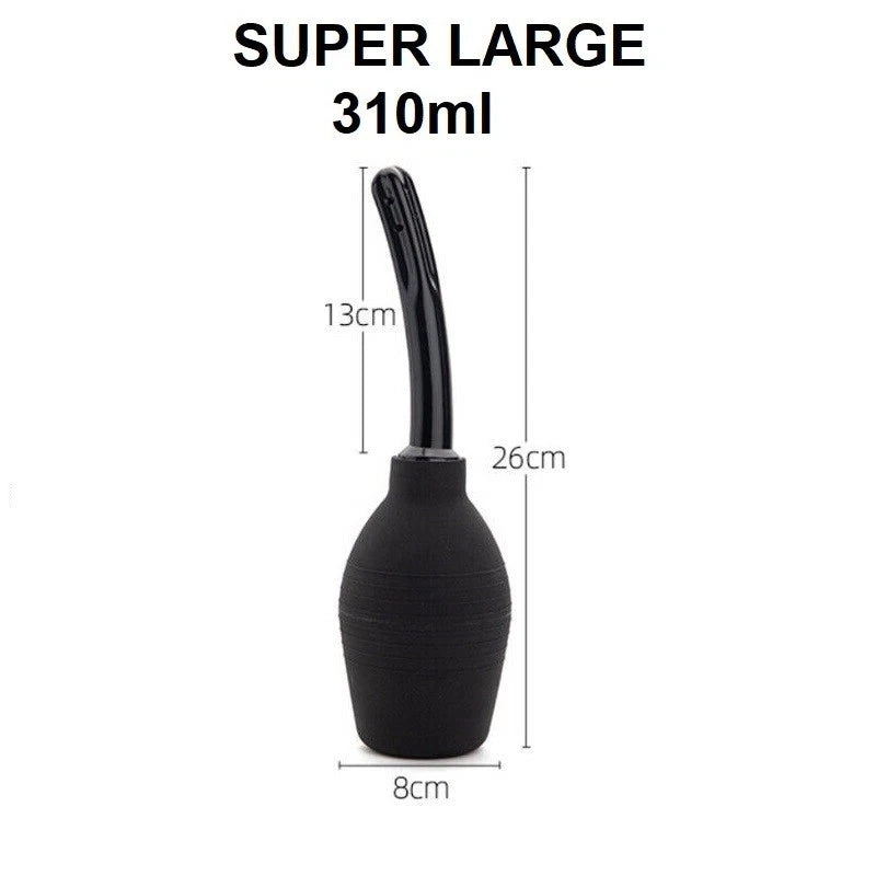 310ml Enema Anal Butt Vagina Bulb Douche Irrigation Colonic Cleaner Rectal Syringe for Men Women
