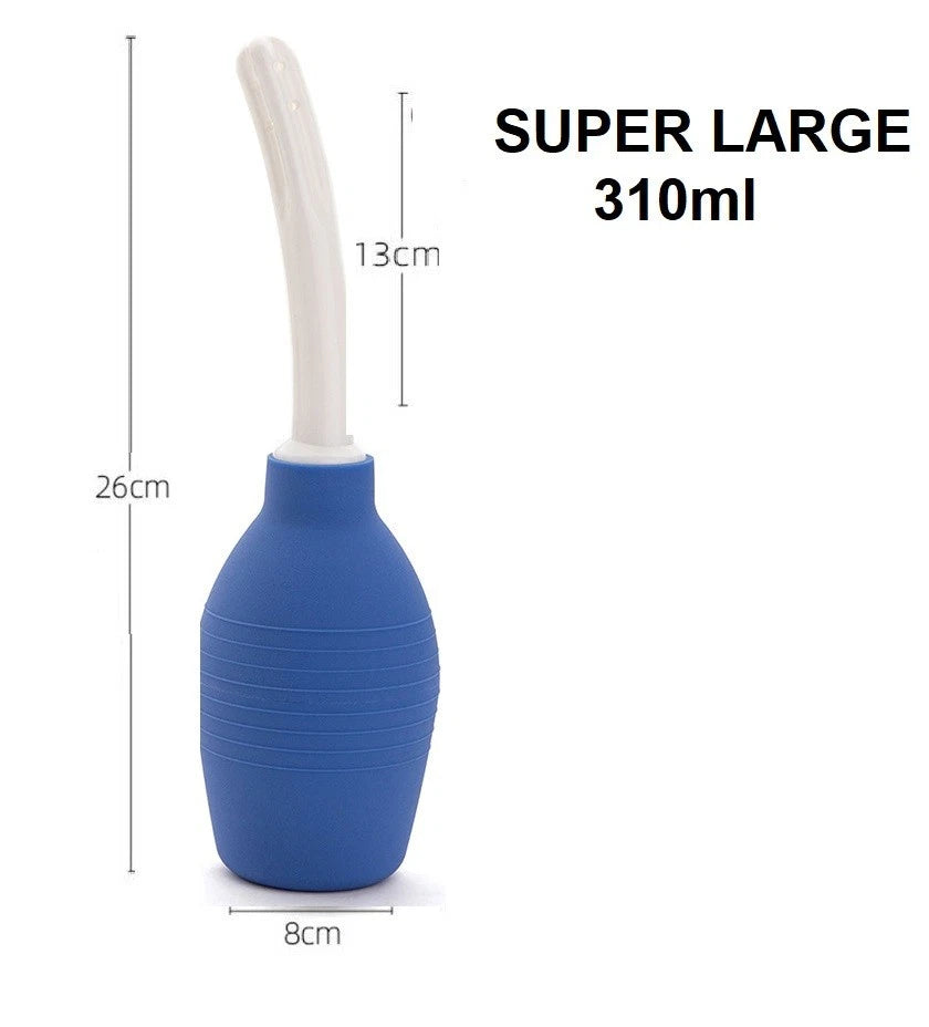 310ml Enema Anal Butt Vagina Bulb Douche Irrigation Colonic Cleaner Rectal Syringe for Men Women