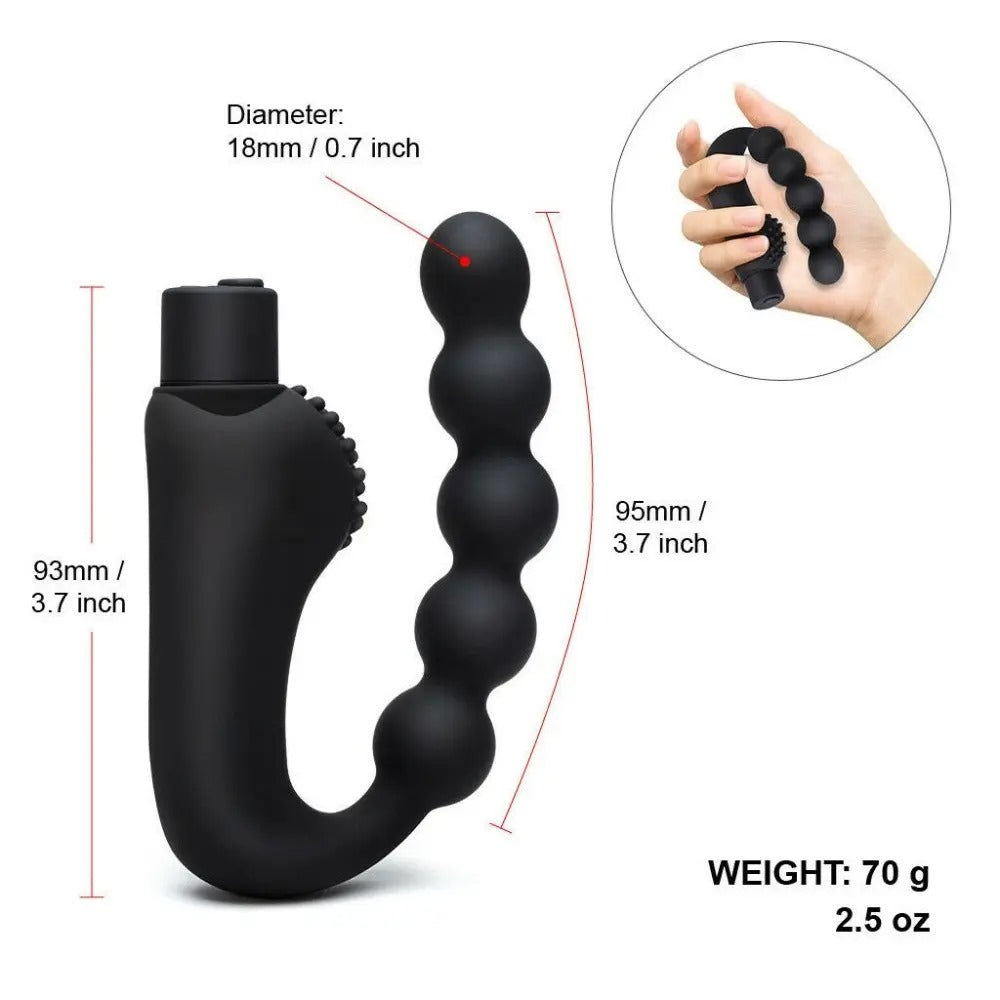 Vibrating Anal Butt Plug Prostate Massager Sex Toys for Men Women LGBTQ Couples Gay