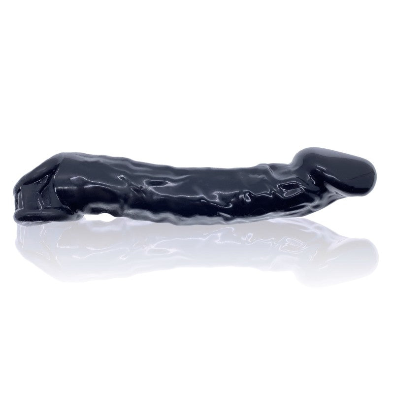 9" BIG GUN Reusable Penis Sleeve Extender Enlarger Condom Ball Loop Sex Toys for Men Couples