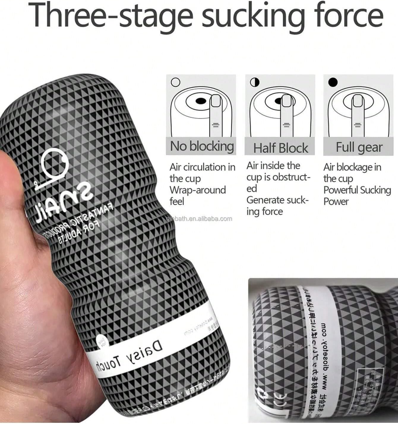 Male Vagina Shape Masturbation Cup Stroker Flesh Light Sleeve Masturbator Sex Toys for Men