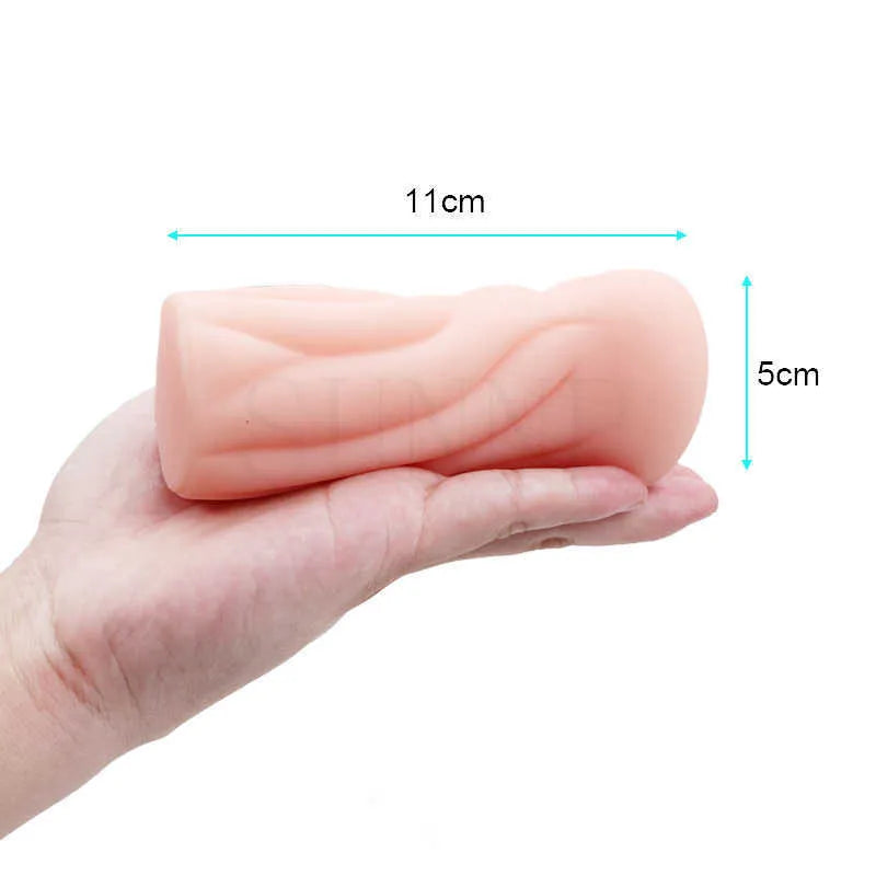 Male Anal Shape Masturbation Cup Stroker Flesh Light Sleeve Masturbator Sex Toys for Men