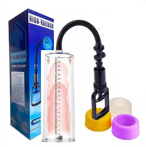 Vacuum Growth Penis Pump Enlarger Stretcher Extender Erection Enhancement Sex Toys for Men Couples