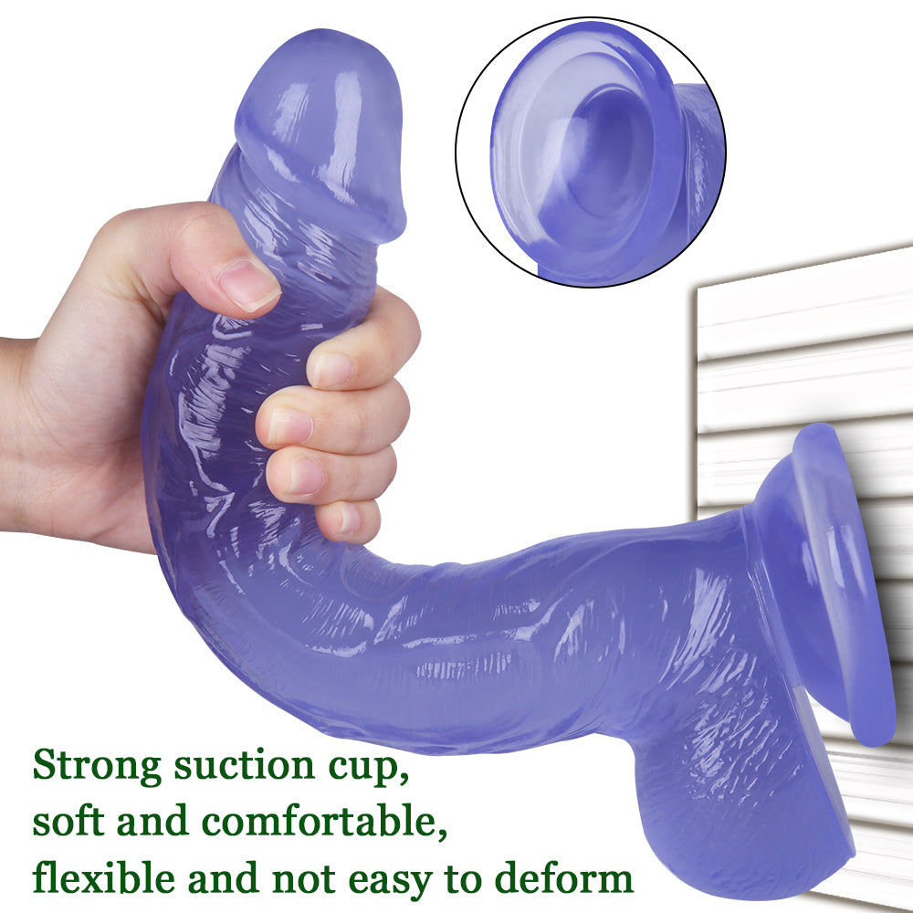 12" Huge Dildo Suction Cup Thick Veiny Dong Large Realistic Giant Cock With Ball Sex Toys For |Men Women Couples