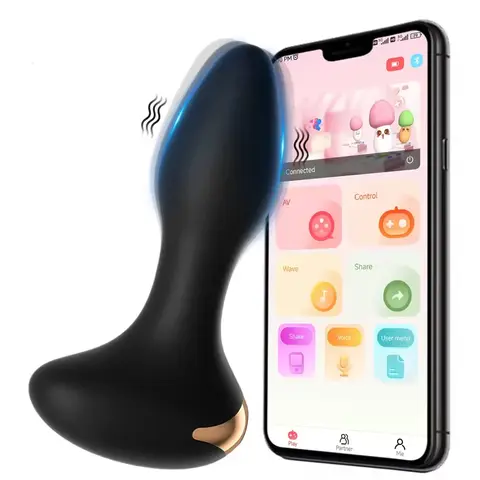 USB Vibrating Anal Butt Plug Dildo Prostate Massager Sex Toys for Men Women Gay LGBTQ