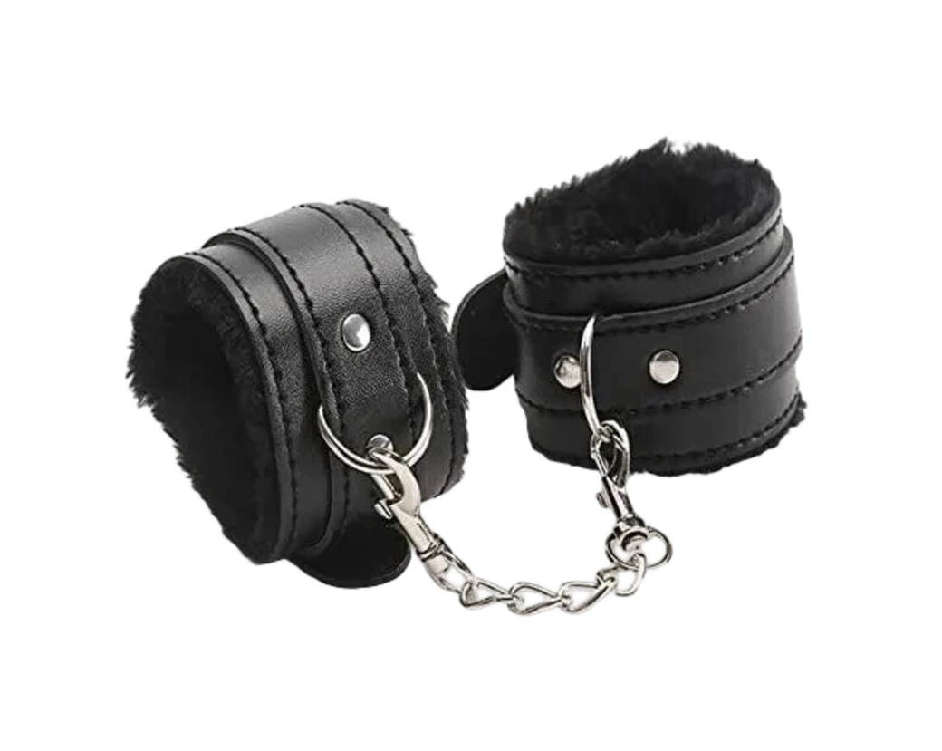 Bondage Set Kit HANDCUFFS BDSM Fetish Sex Ankle Restraint Role Play Toys for Couples