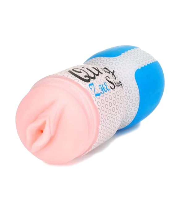 Male Vagina Shape Masturbation Cup Stroker Flesh Light Sleeve Masturbator Sex Toys for Men