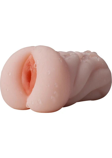 Male Pussy Shape Masturbation Cup Stroker Flesh Light Sleeve  Masturbator Sex Toys for Men