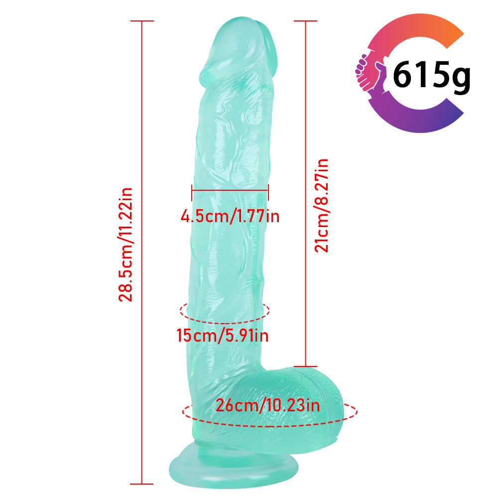 12" Huge Dildo Suction Cup Thick Veiny Dong Large Realistic Giant Cock With Ball Sex Toys For |Men Women Couples