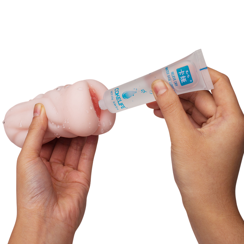 Male Mouth Shape Masturbation Cup Stroker Flesh Light Sleeve Masturbator Sex Toys for Men
