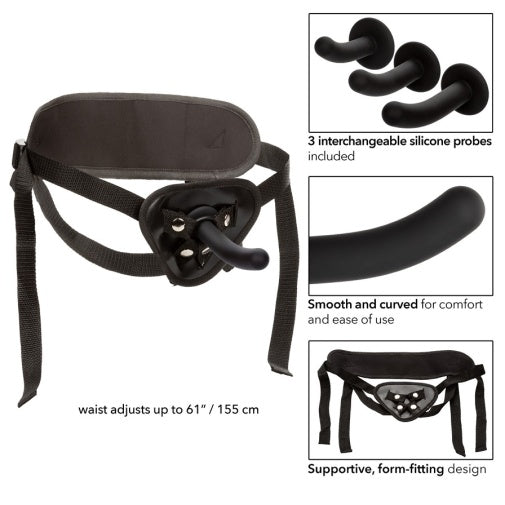 Strap On Dildo Harness Bondage Restraint Set Kit Anal Butt Plug Sex Toys for Men Women Couples Gay Lesbian BDSM