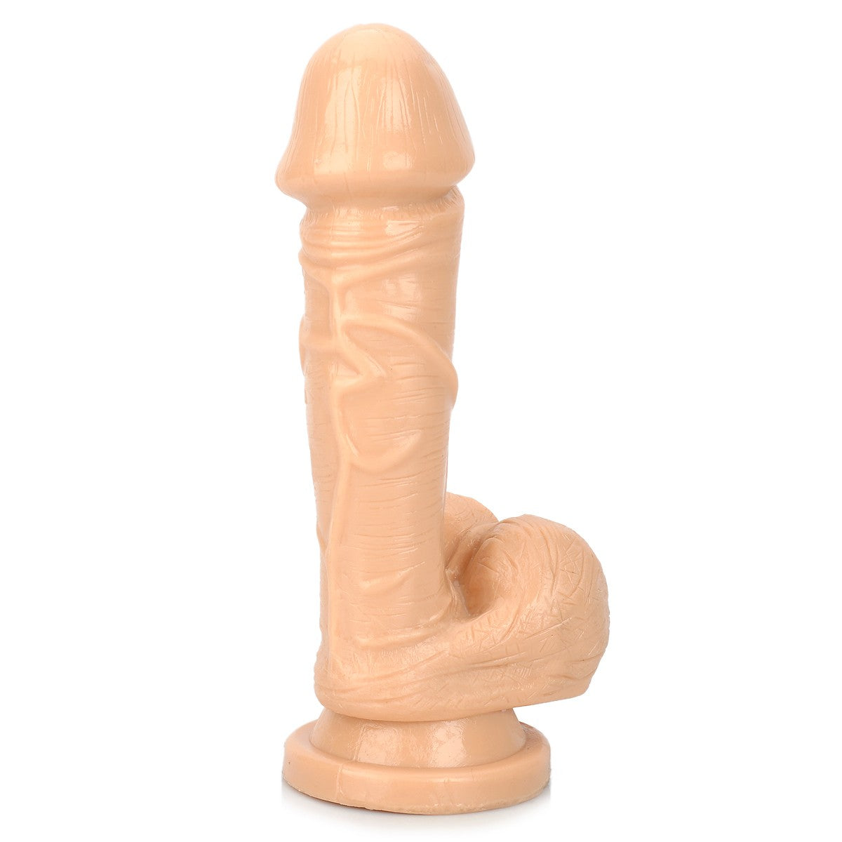 7" Dildo Penis Dong Anal Butt Plug Non- Vibrator Sex Toys for Men Women Couples