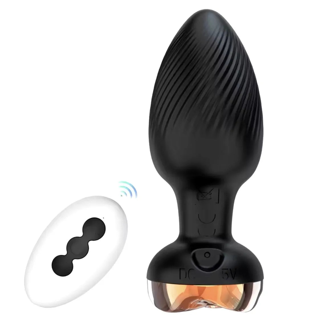 USB Vibrating Anal Butt Plug Dildo Prostate Massager Sex Toys for Men Women Gay LGBTQ