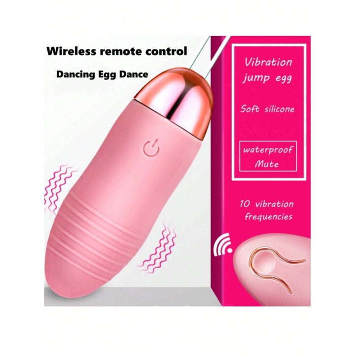 Wireless Remote-Control Vibrating Egg Bullet Vibrator Sex Toy for Men Women Couple Masturbator Massager
