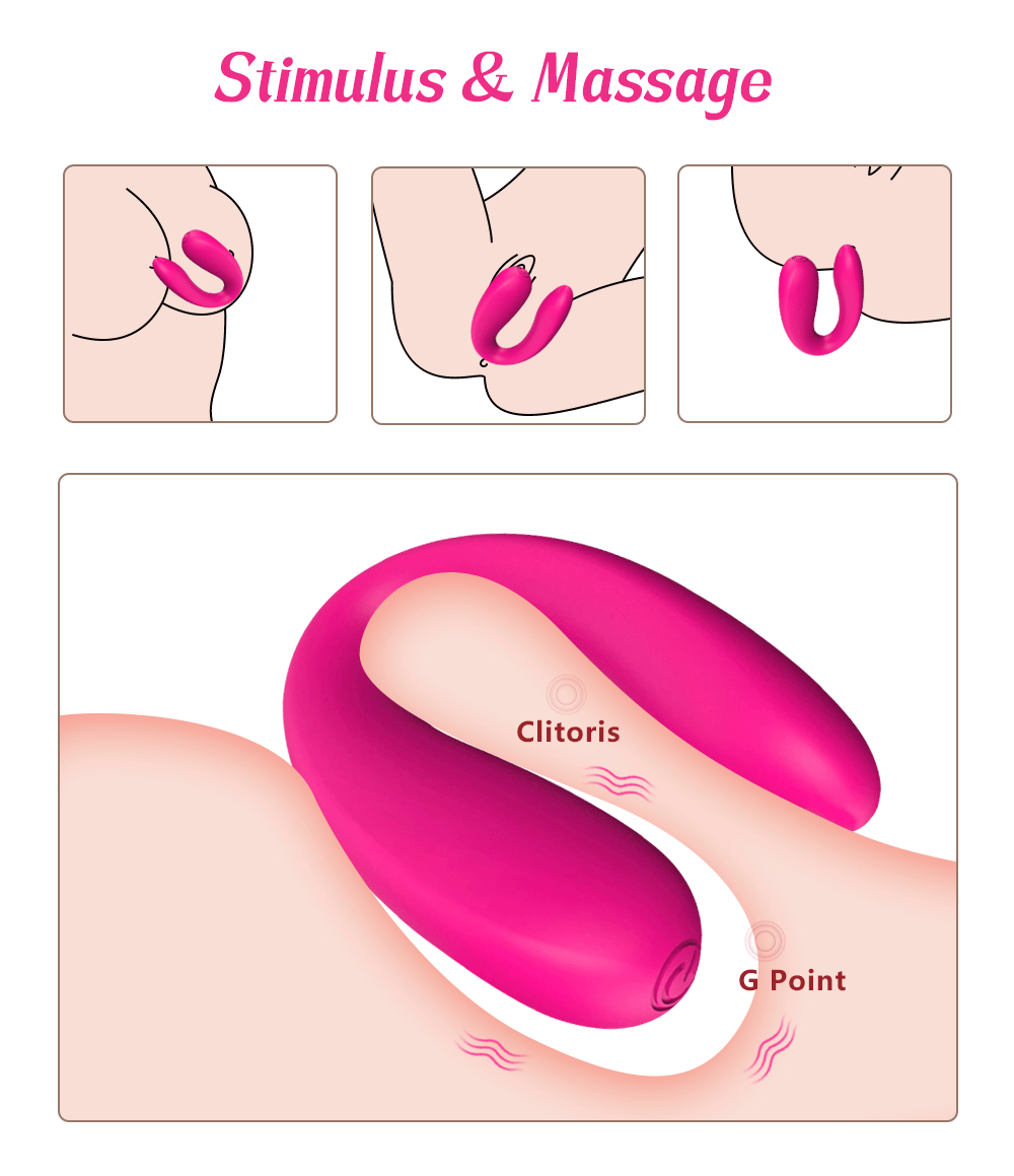 Wearable Clitoral Pussy Underpants Vagina Vibrator G-Spot Massager Masturbator Sex Toys Men Women