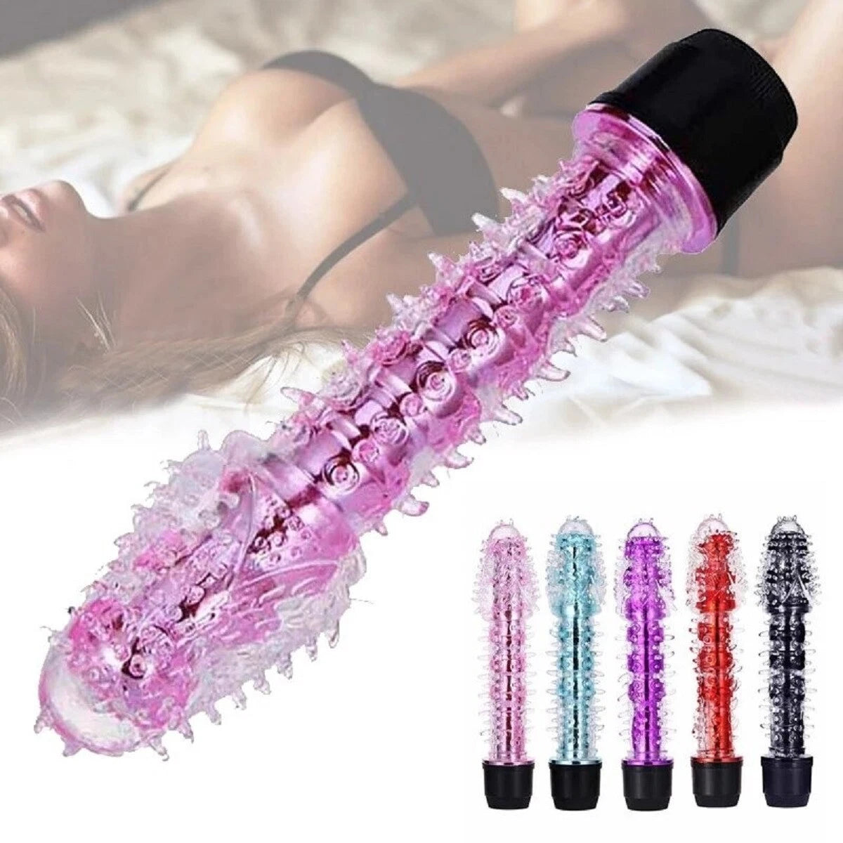 Pussy Vagina G-Spot Vibrator Anal Butt Plug Sex Toys for Men Women Couples LGBTQ Gay Masturbator