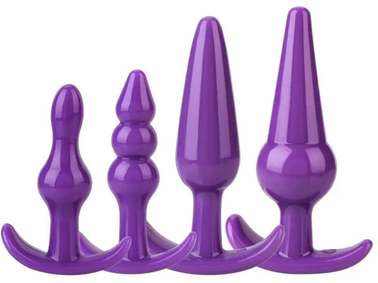 Anal Butt Plug Prostate Massager Set Kit Sex Toys for Men Women LGBTQ Couples Gay