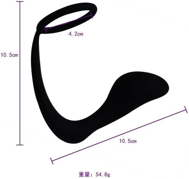 Penis Cock Ring &Anal Butt Plug Prostate Massager Sex Toys for Men Women Couples LGBTQ Gay
