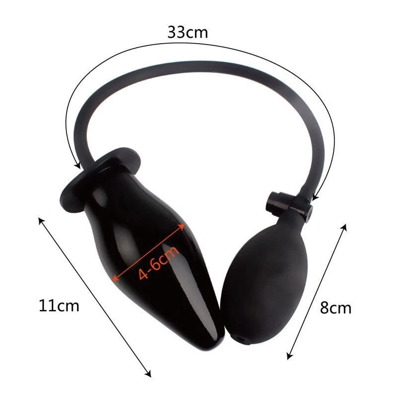 Inflatable Anal Butt PLUG Prostate Massager Sex Toys for Men Couples Women Couples