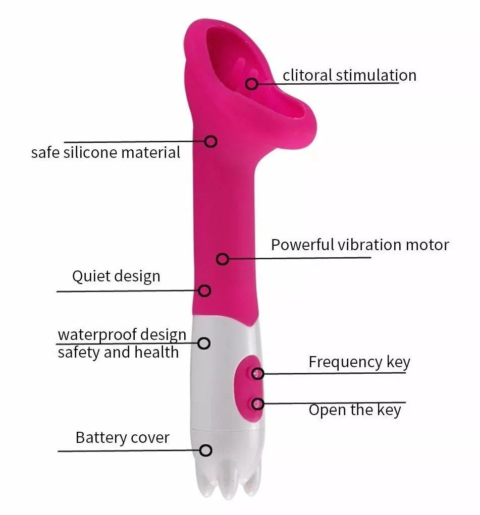 Licking Sucking Vibrator Clit Stimulator Masturbation Tongue Sex Toys for Men Women Couple Masturbator Massager