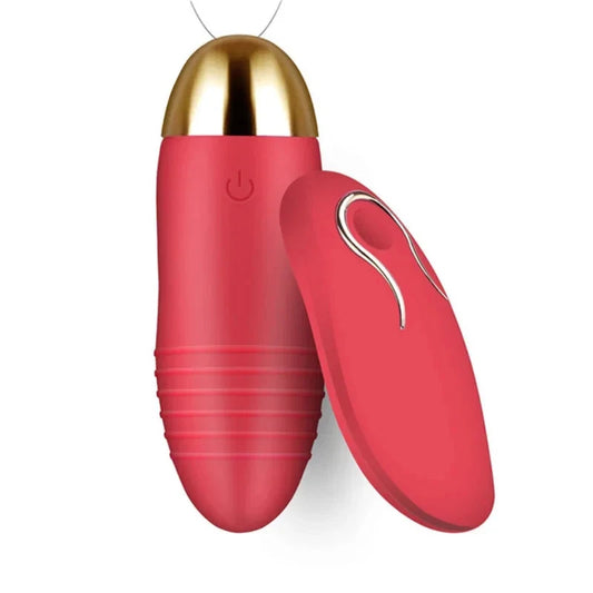 Wireless Remote-Control Vibrating Egg Bullet Vibrator Sex Toy for Men Women Couple Masturbator Massager