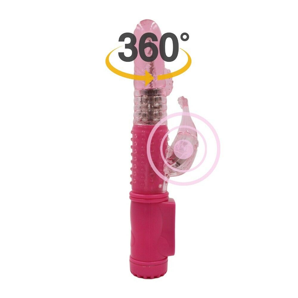 Pussy Vagina Rabbit G-Spot Vibrator Anal Butt Plug Sex Toys for Men Women Couples LGBTQ Gay Masturbator