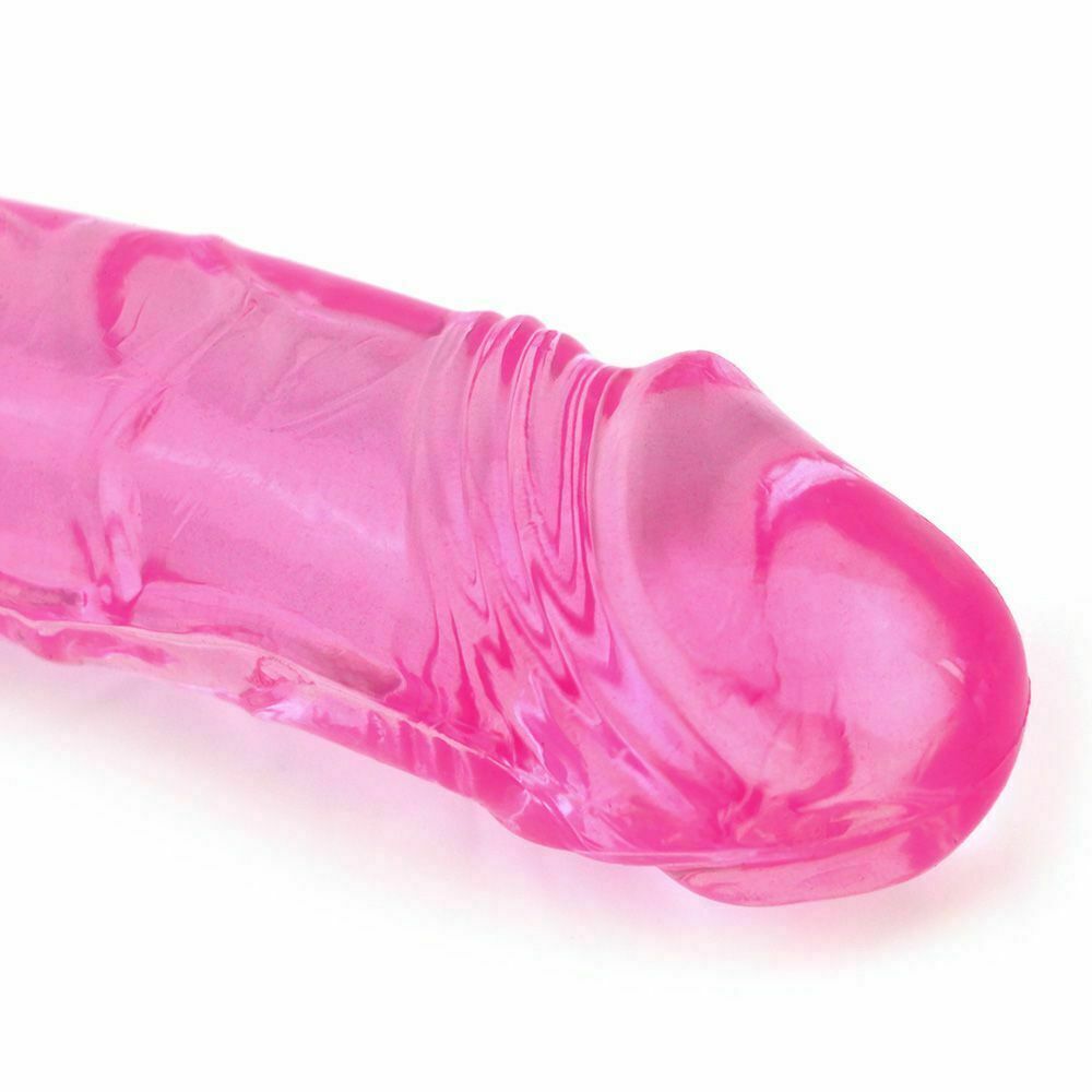 15" Double Ended Dildo Anal Butt Plug Dong Adults Sex Toys for Men Women Couples Gay Lesbian