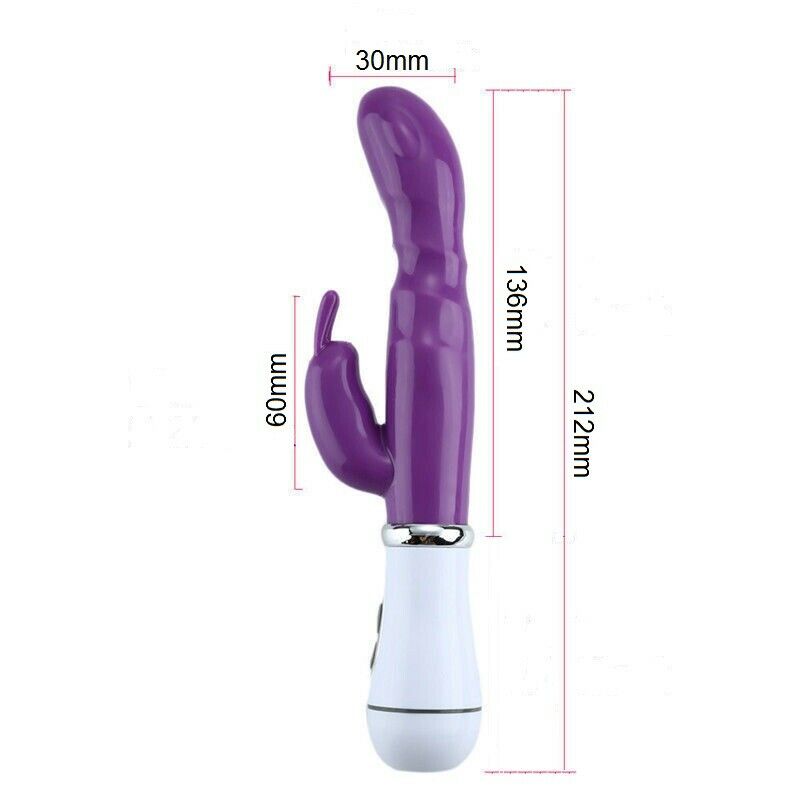 Pussy Vagina G-Spot Rabbit Vibrator Anal Butt Plug Sex Toys for Men Women Couples LGBTQ Gay Masturbator