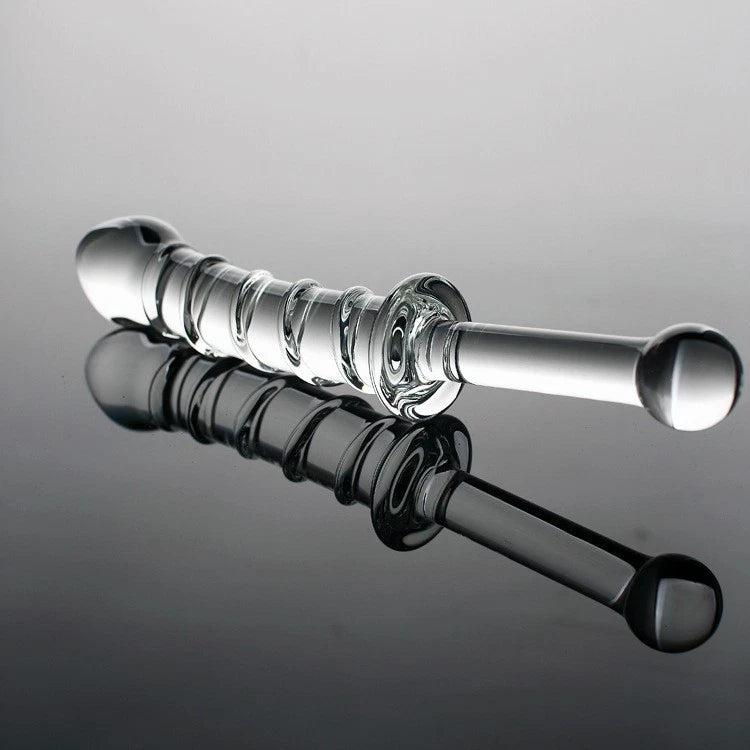 Crystal Glass Anal Beads Butt Plug P- Spot G-Spot Stimulation Dildo Sex Toys for Men Women Couples&nbsp;Gay LGBTQ