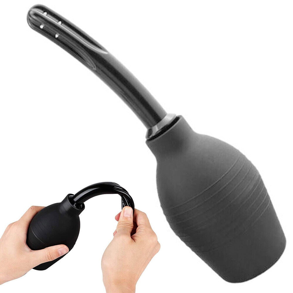 310ml Enema Anal Butt Vagina Bulb Douche Irrigation Colonic Cleaner Rectal Syringe for Men Women