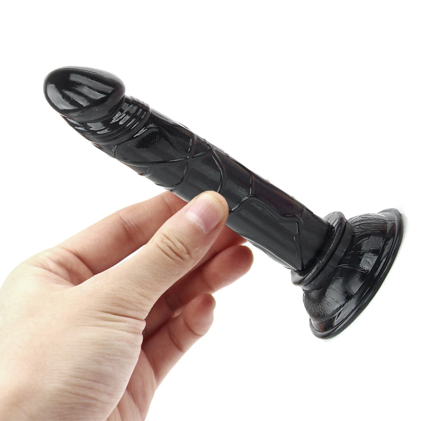 5.51" Realistic Dildo Suction Cup Thick Dong Anal Butt Ass Plug Sex Toys For Men Women Couples